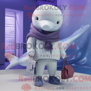 Disfraz de mascota ballena...