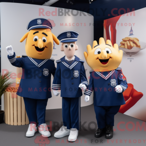 Kostým maskota Navy French...