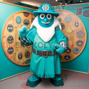 Turkis Celtic Shield maskot...