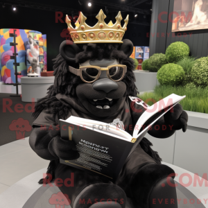 Maskotkostymefigura Black...