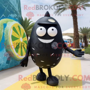 Black Lemon mascottekostuum...