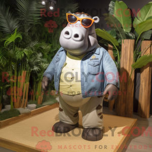 Personnage mascotte d...