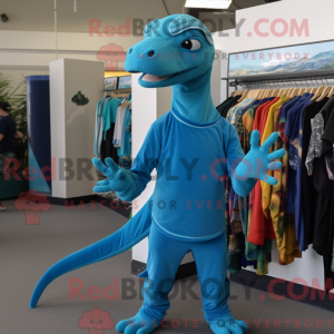 Turkis Coelophysis maskot...