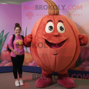 Peach Beet mascottekostuum...