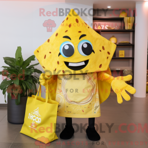 Lemon Yellow Nachos mascot...