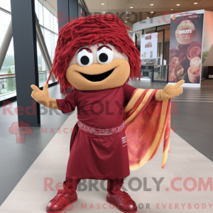Maroon Pad Thai mascot...