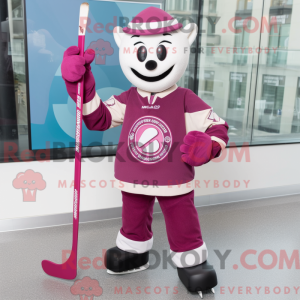 Magenta Ice Hockey Stick...