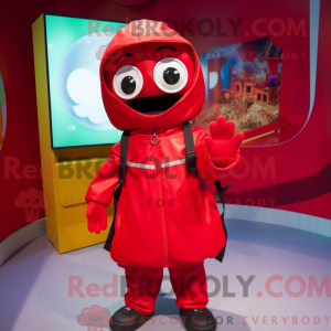 Disfraz de mascota de Red...