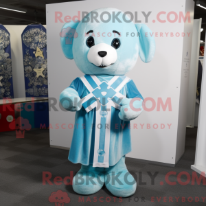 Sky Blue Celtic Cross...