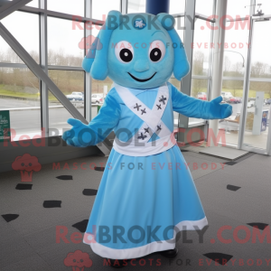 Sky Blue Celtic Cross...