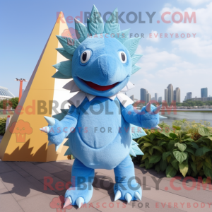 Sky Blue Stegosaurus...