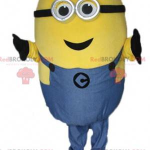 Berühmte gelbe Zeichentrickfigur des Minion-Maskottchens -