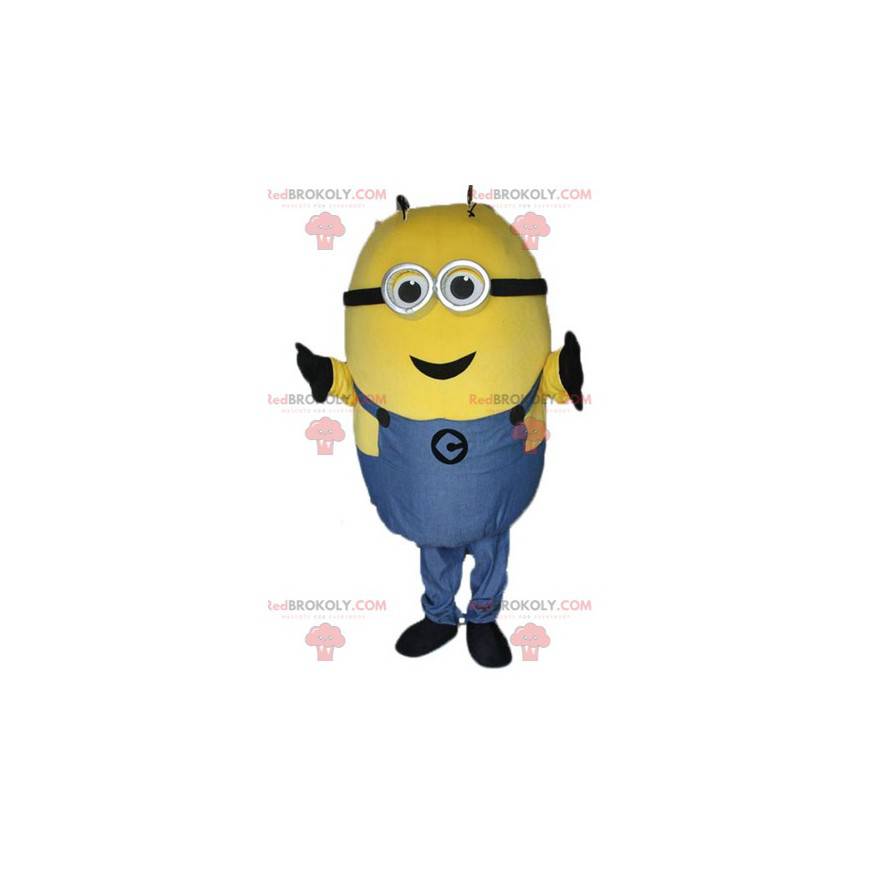 Berühmte gelbe Zeichentrickfigur des Minion-Maskottchens -