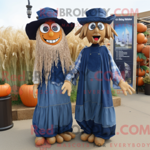 Navy Scarecrow maskot...