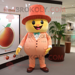 Peach Chocolates mascotte...
