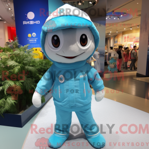 Disfraz de mascota Sky Blue...