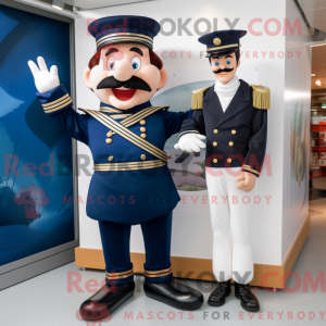Navy Magician mascot...