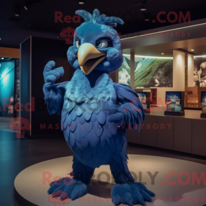 Blue Eagle maskotdraktfigur...