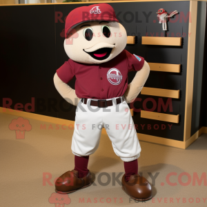 Personaggio mascotte Maroon...