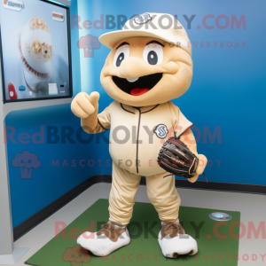Beżowe baseballowe...