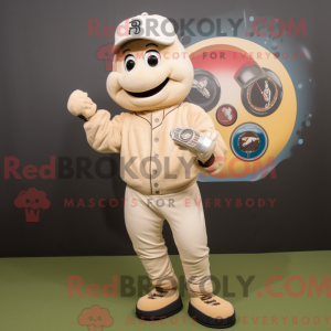 Beżowe baseballowe...