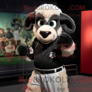 Black Ram maskot kostume...