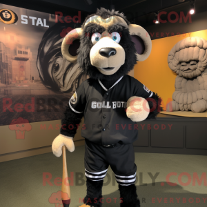Black Ram-mascottekostuum...