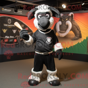 Black Ram-maskotdraktfigur...