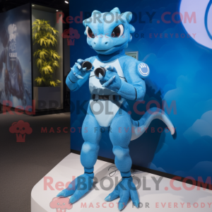 Disfraz de mascota Sky Blue...