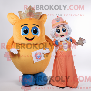 Peach Queen Maskottchen...