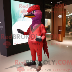 Costume de mascotte de pic...