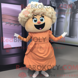 Peach Shepard S Pie mascot...