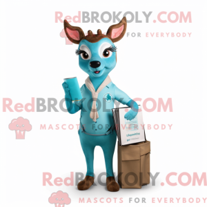 Disfraz de mascota Cyan...