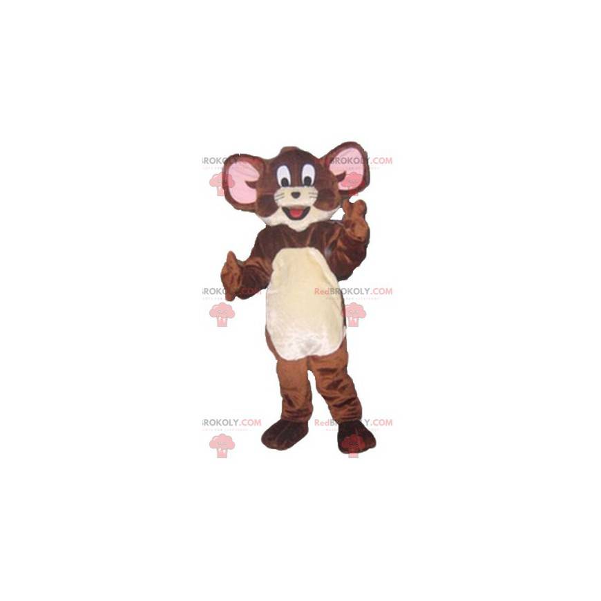 Mascot Jerry de beroemde bruine muis Looney Tunes -
