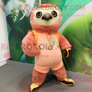 Peach Sloth máscara de...