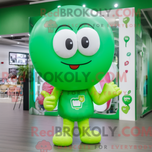Green Heart Shaped Balloons...
