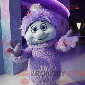 Lavendel is maskot kostume...