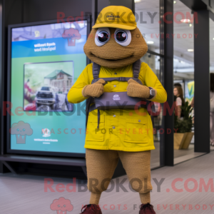 Yellow Jambalaya mascot...