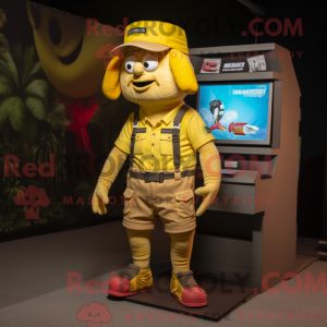 Yellow Jambalaya mascot...