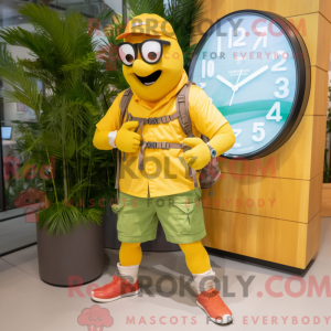 Yellow Jambalaya mascot...