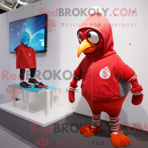 Maskottchenkostüm Rote...