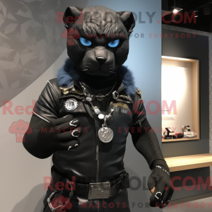 Panther maskot kostume...