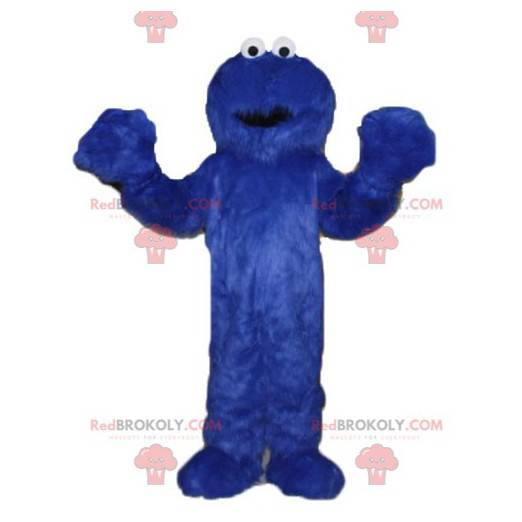 Grover Elmo mascot from the Sesame Street series -