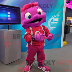 Magenta Cod máscara...