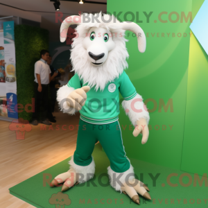 Mascotte de chèvre Angora...