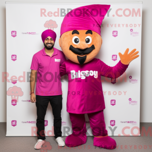 Magenta Biryani máscara...