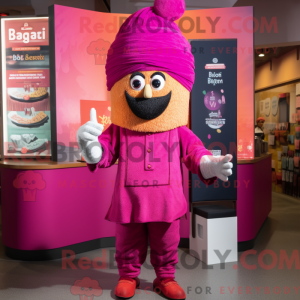 Magenta Biryani máscara...