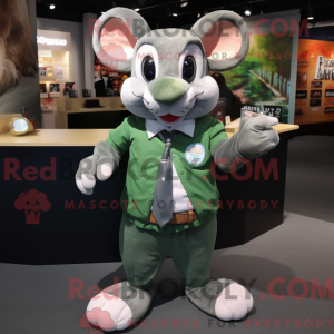 Personnage mascotte de...