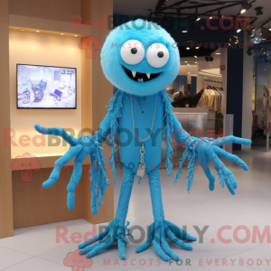 Disfraz de mascota Sky Blue...