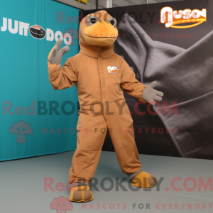 Rust Iguanodon maskot...